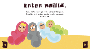 untenmailla