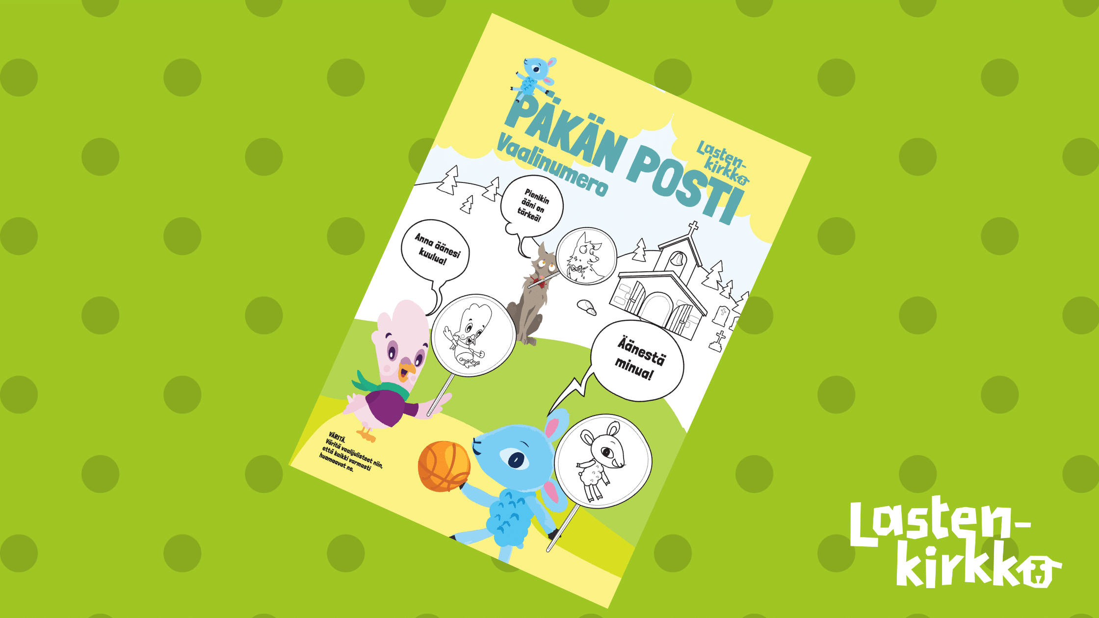 Pakan posti vaalit materiaalikortti