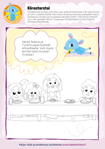 sunnuntaisivu kiirastorstai